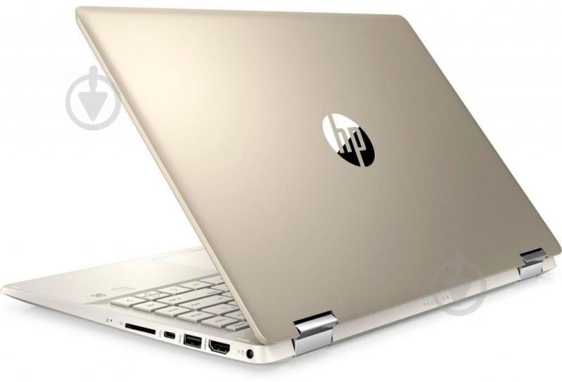 Ноутбук HP Pavilion x360 14" (1S7P3EA) gold - фото 9