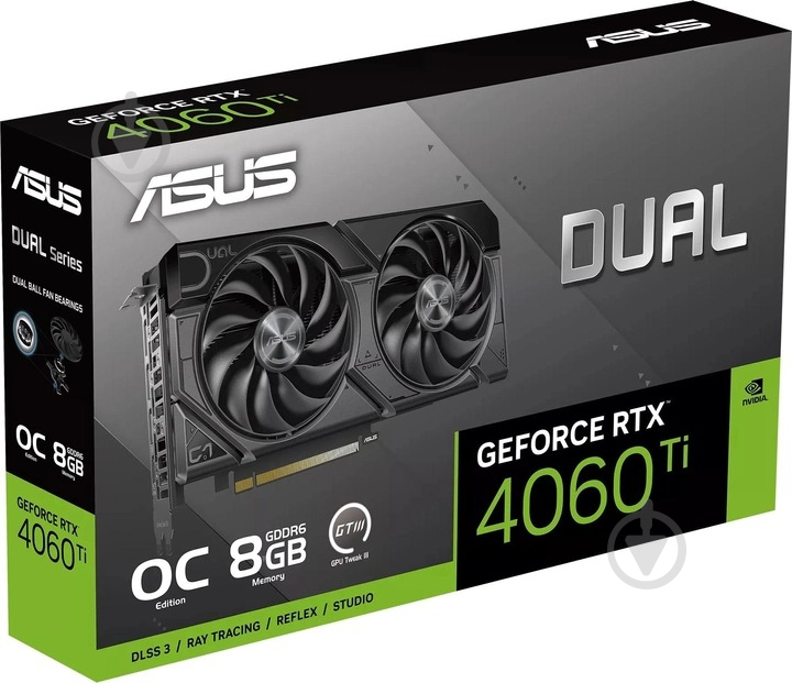 Видеокарта Asus GeForce RTX 4060 Ti 8GB GDDR6 128bit (90YV0J49-M0NA00) - фото 12