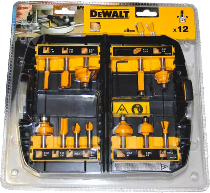 Набір фрез DeWalt DT90016 - фото 3