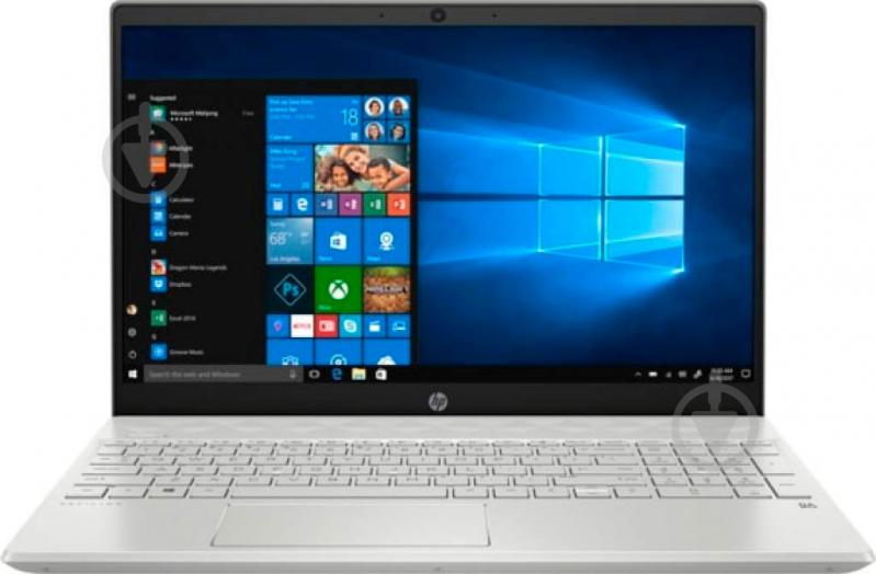 Ноутбук HP Pavilion 15-cw1017ua 15,6" (1S7V3EA) silver - фото 1