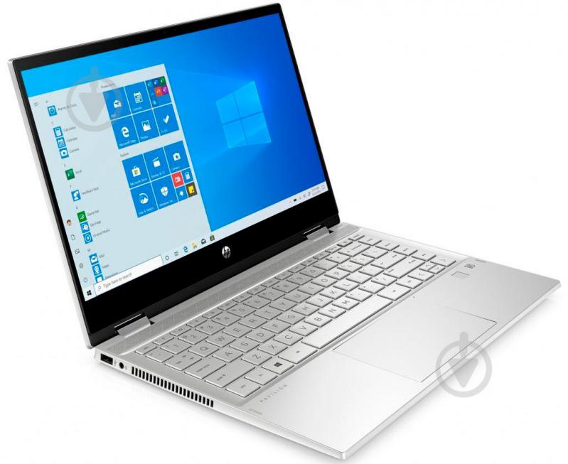 Ноутбук HP Pavilion x360 14" (1S7P2EA) silver - фото 2