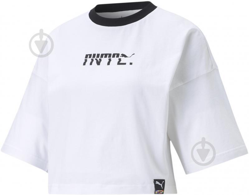 Футболка Puma PI Graphic Tee 59970252 р.M белый - фото 1