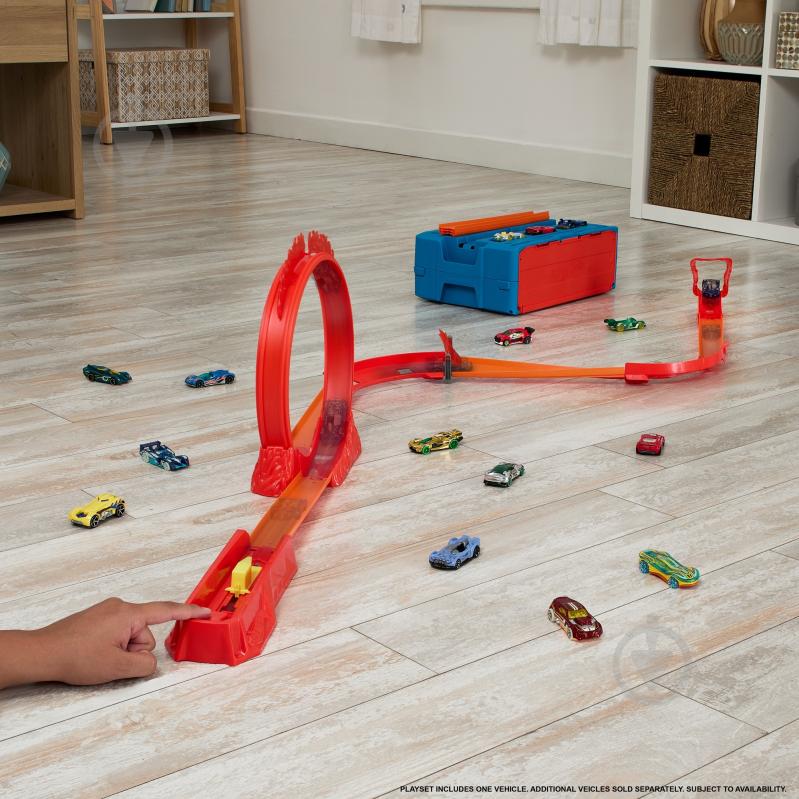 Трек Hot Wheels "Огненные трюки" HMC04 - фото 2 Трек Hot Wheels "Огненные трюки" HMC04 - фото 2