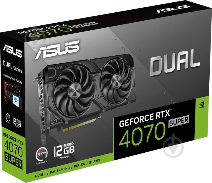 Відеокарта Asus GeForce RTX 4070 12GB GDDR6X 192bit (90YV0KC1-M0NA00) - фото 13