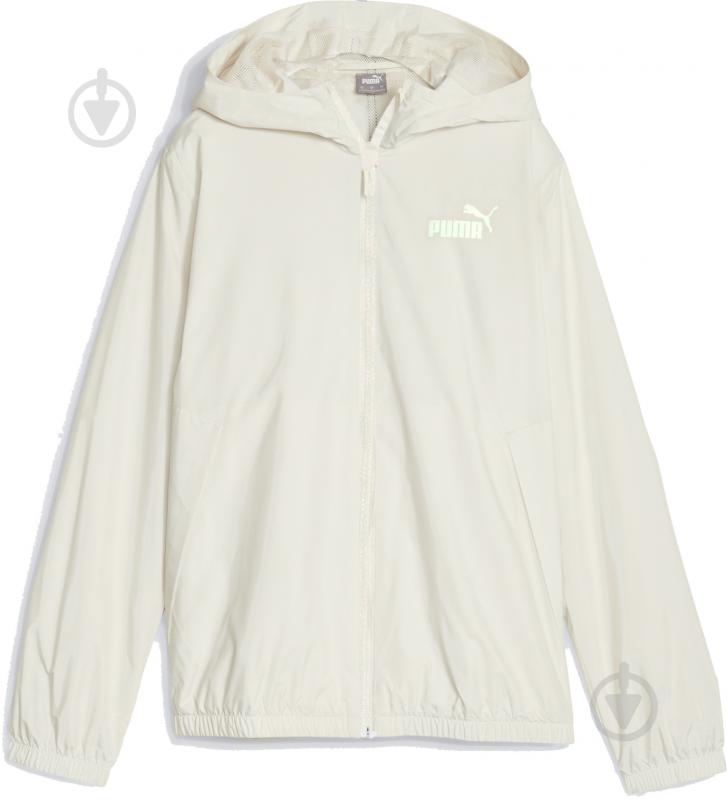 Куртка жіноча Puma ESS SOLID WINDBREAKER 84749487 р.XL бежева - фото 1