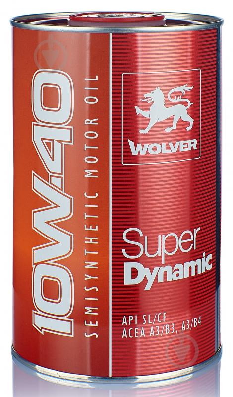 Моторне мастило Wolver Super Dynamic 10W-40 1 л - фото 1