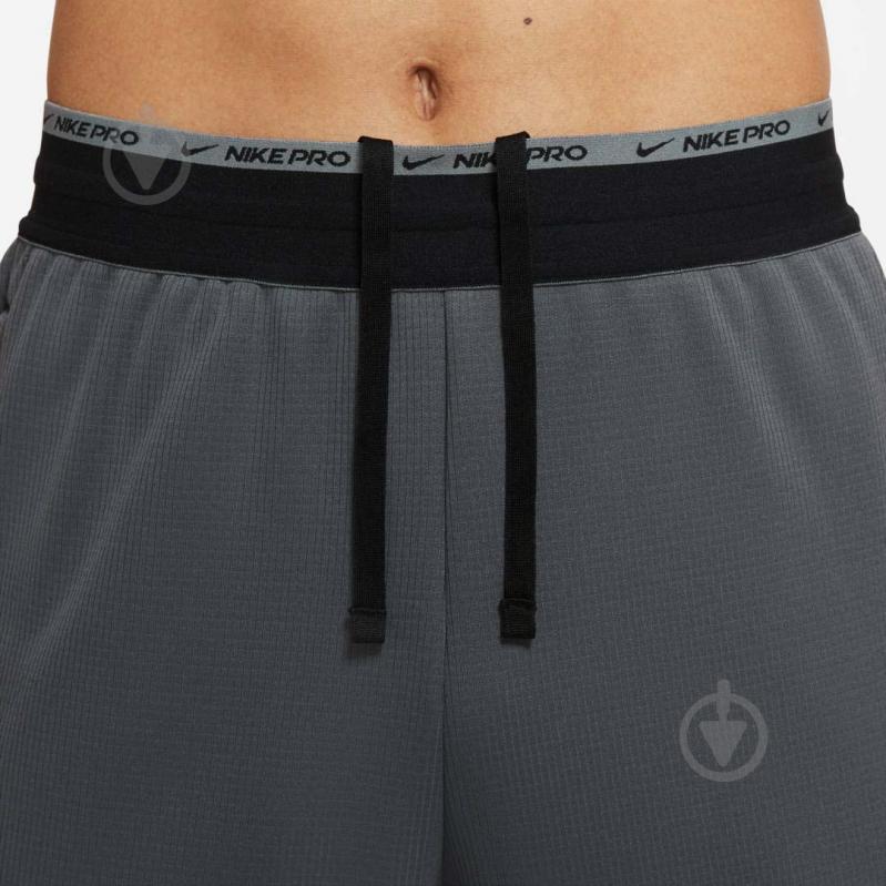 Брюки Nike PRO THERMA-FIT DD2122-068 р. S серый - фото 3