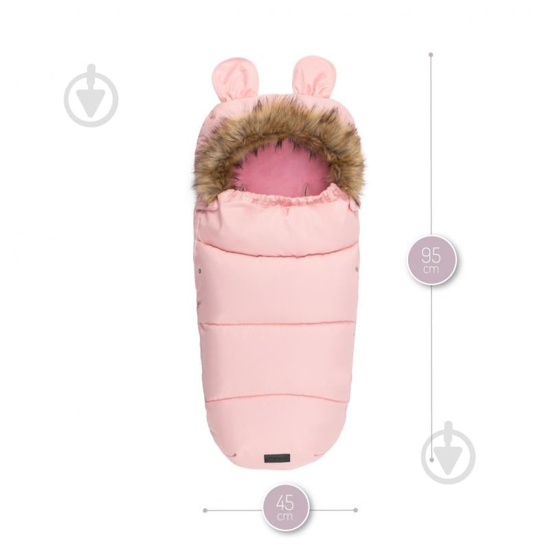 Конверт зимовий MoMi Sleeping bag pink AKCE00033 - фото 10