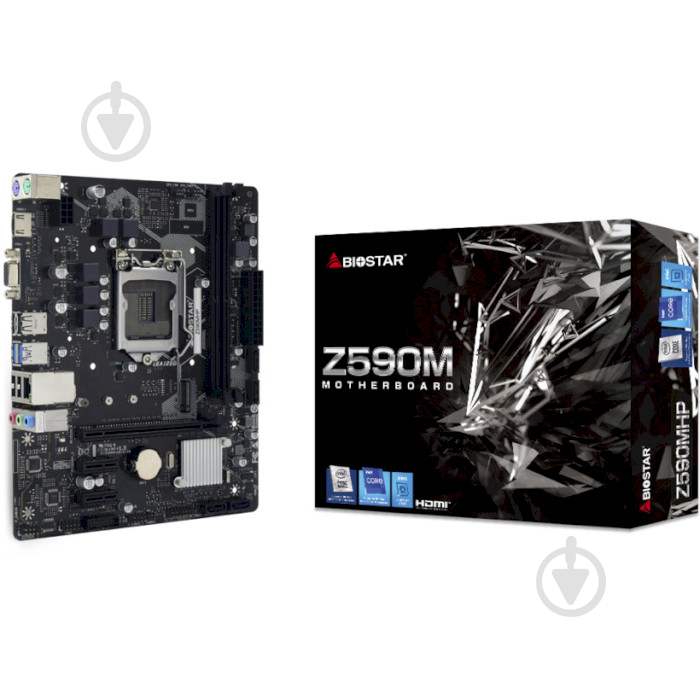 Материнська плата Biostar Z590MHP (LGA1200, Intel Z590, micro ATX) - фото 4