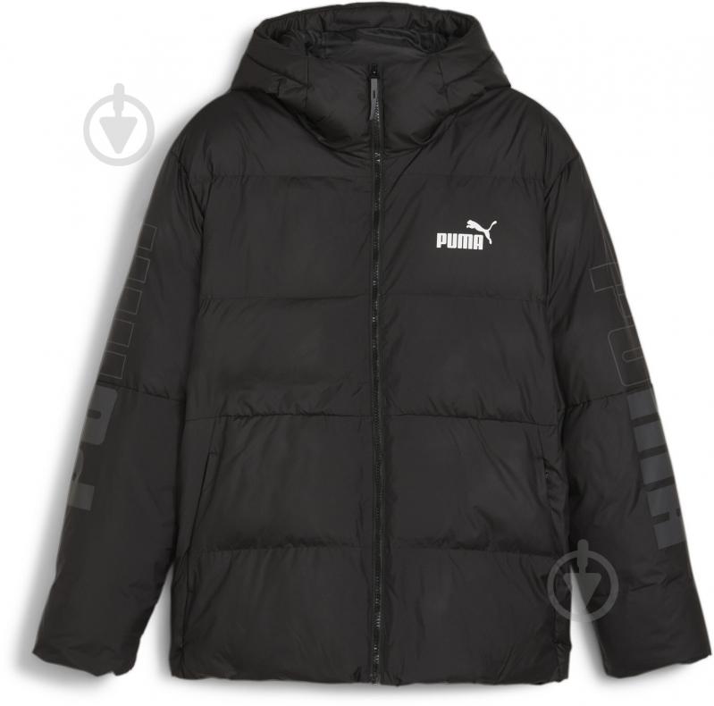 Куртка мужская зимняя Puma PUMA POWER HOODED JACKET 67538901 р.M черная - фото 1 Куртка мужская зимняя Puma PUMA POWER HOODED JACKET 67538901 р.M черная - фото 1