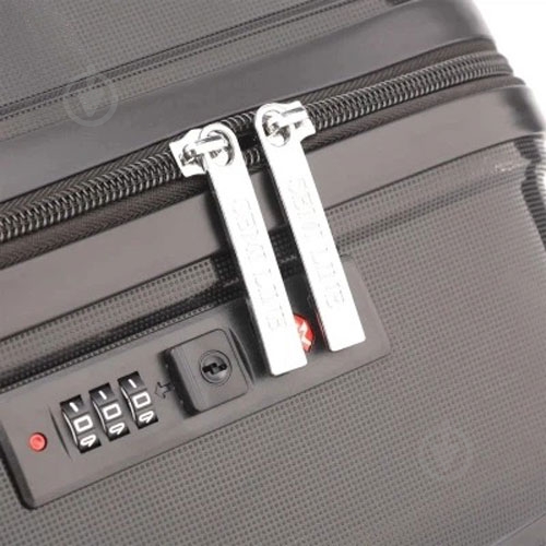 Чемодан SEMI LINE T5826-2 Black 24 M 63 л - фото 6