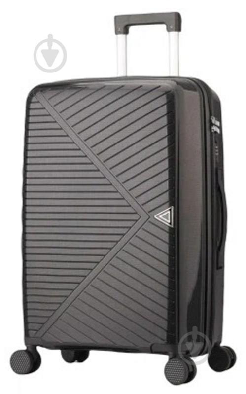 Чемодан SEMI LINE T5826-2 Black 24 M 63 л - фото 8