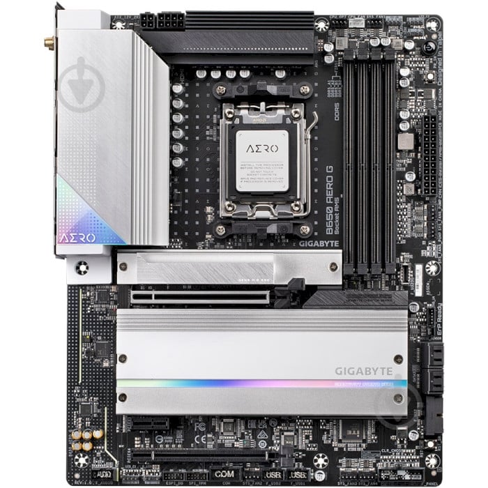 Материнская плата Gigabyte B650_AERO_G (Socket AM5, AMD B650, ATX) - фото 1