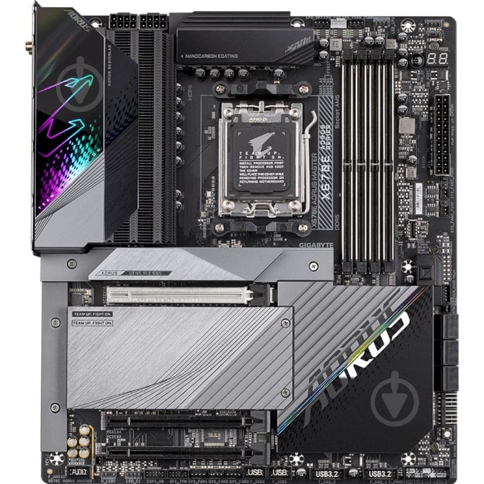 Материнская плата Gigabyte X670E_AORUS_MASTER (Socket AM5, AMD X670, E-ATX) - фото 1