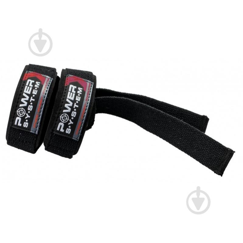 Ремень Power System кистевой 2 шт.PS-3400_Bl/Red OS черно-красный - фото 1