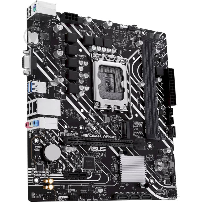 Материнская плата Asus 90MB1G90-M0EAY0 (LGA1700, Intel H610, micro ATX) - фото 3