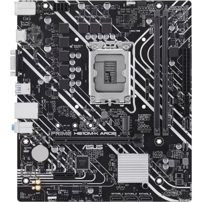 Материнская плата Asus 90MB1G90-M0EAY0 (LGA1700, Intel H610, micro ATX) - фото 1