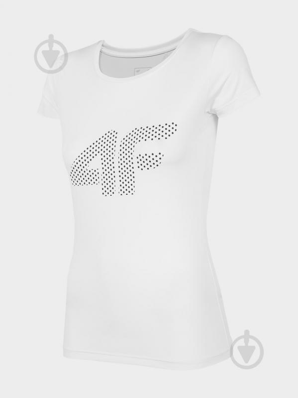 Футболка 4F NOSH4-TSDF004-10S р.XS белый - фото 1 Футболка 4F NOSH4-TSDF004-10S р.XS белый - фото 1