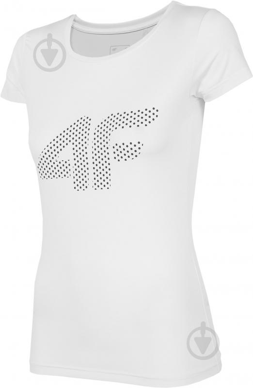Футболка 4F NOSH4-TSDF004-10S р.XS белый - фото 2 Футболка 4F NOSH4-TSDF004-10S р.XS белый - фото 2