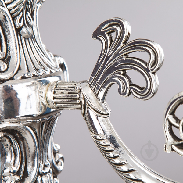 Бра Strotskis Carolina 1x60 Вт E14 серебристый 230/1 - фото 2 Бра Strotskis Carolina 1x60 Вт E14 серебристый 230/1 - фото 2