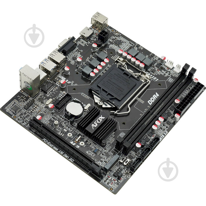 Материнська плата AFOX IB250-MA4-V2 (LGA 1151, Intel B250, micro ATX) - фото 4