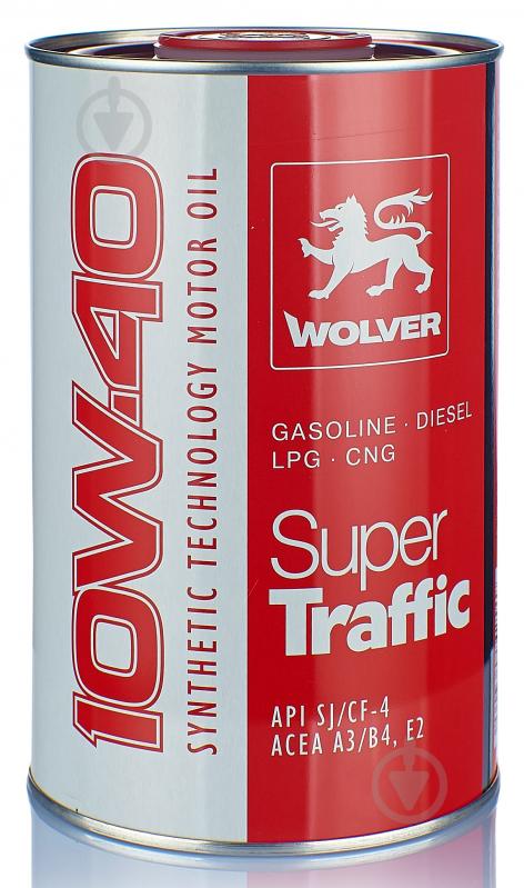 Моторне мастило Wolver Super Traffic 10W-40 1 л - фото 1