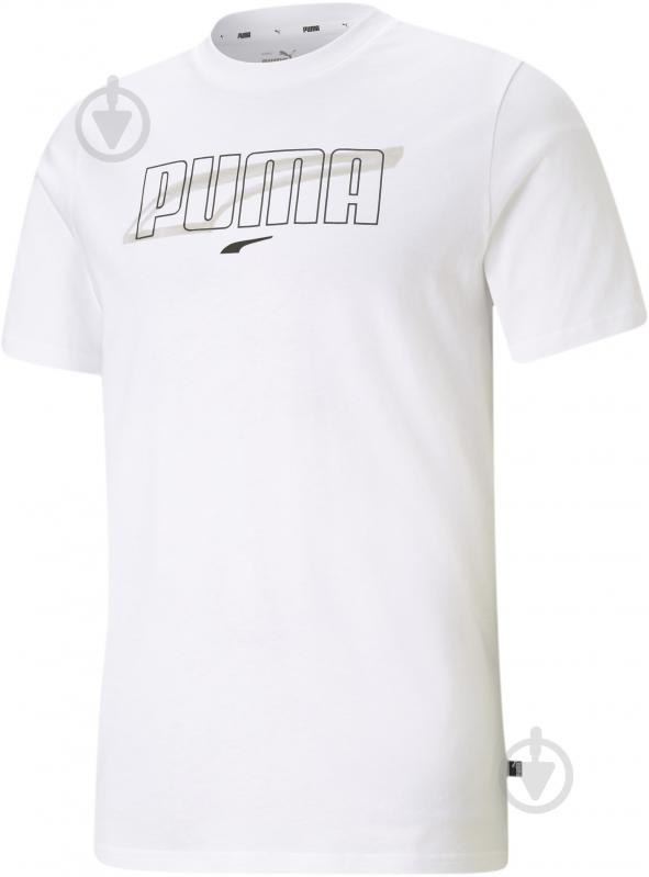 Футболка Puma Rebel Tee 58573852 р.M белый - фото 1