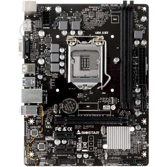 Материнська плата Biostar H310MHP_3.0 (LGA 1151, Intel H310, micro ATX) - фото 1