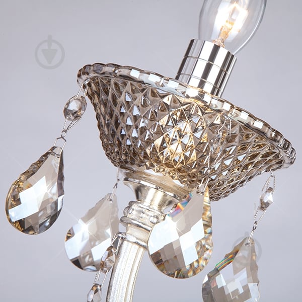 Бра Strotskis Caprice 2x40 Вт E14 платина 278/2 - фото 2