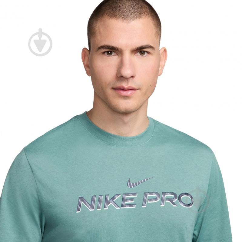 Футболка Nike NK DF TEE DB PRO FJ2393-361 р.S зелений - фото 3