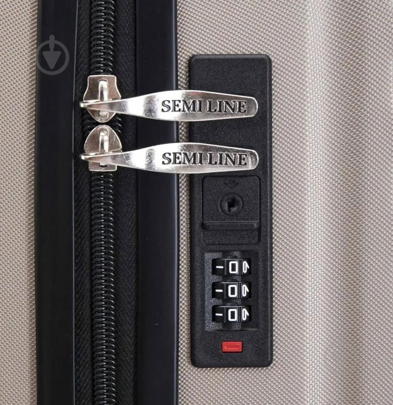 Чемодан SEMI LINE T5864-1 Champagne S 42 л - фото 3