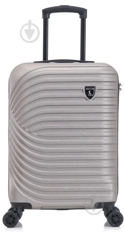 Чемодан SEMI LINE T5864-1 Champagne S 42 л - фото 8