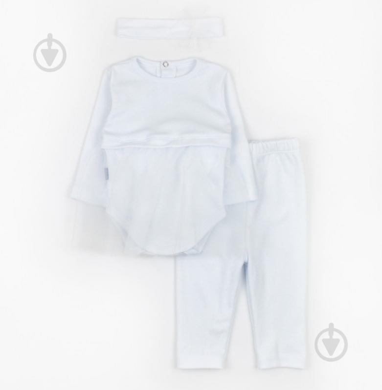 Комплект для девочек Dexter`s Plain белый р.62 d954б - фото 1 Комплект для девочек Dexter`s Plain белый р.62 d954б - фото 1