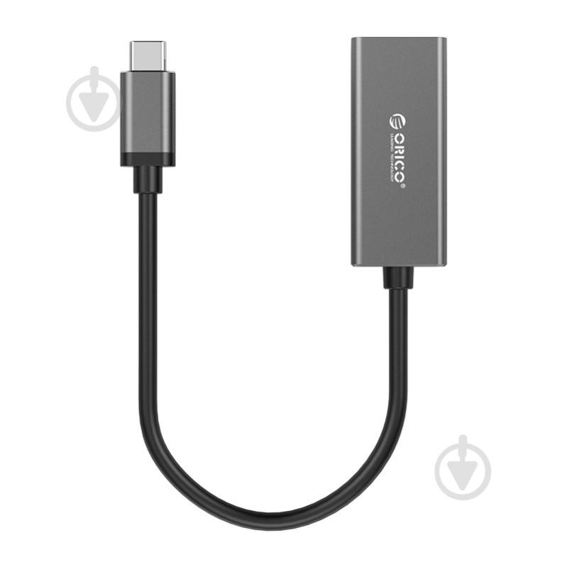 Адаптер Orico USB Type-C Ethernet XC-R45-V1-BK-BP - фото 3