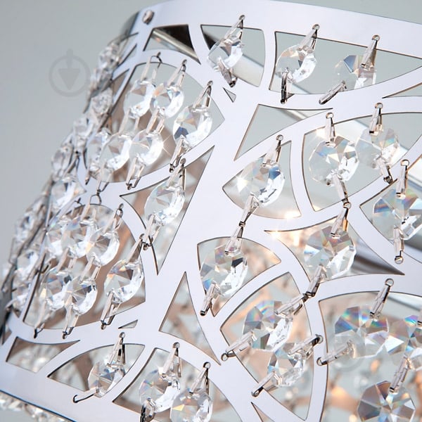 Люстра подвесная Strotskis Aurora 4x60 Вт E14 хром 289/4 - фото 4