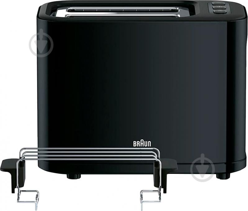 Тостер Braun HT 3010 BK - фото 3