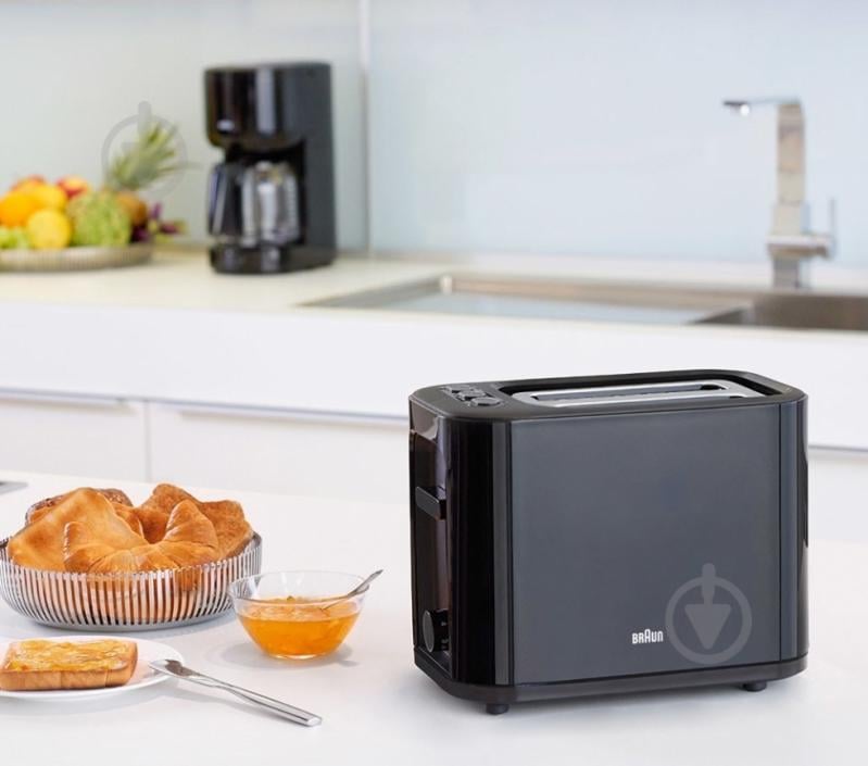 Тостер Braun HT 3010 BK - фото 6