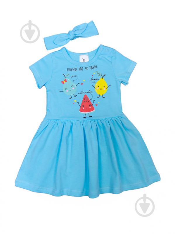 Плаття Luna Kids р.80 голубой 0045 - фото 1