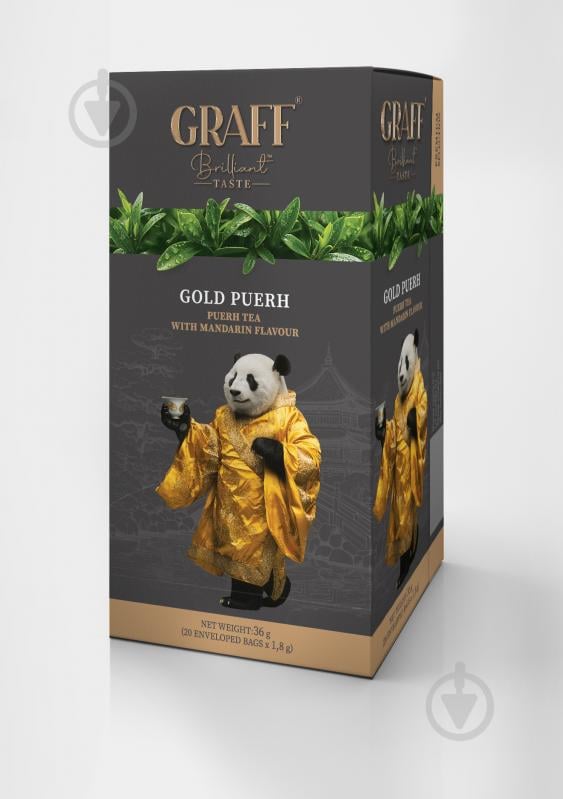 Чай черный Graff Gold Puer 20 шт. 36 г - фото 1