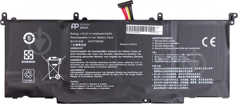 Аккумулятор PowerPlant NB431359 15,2 V 3400 mAh для Asus ROG S5 (B41N1526) - фото 1