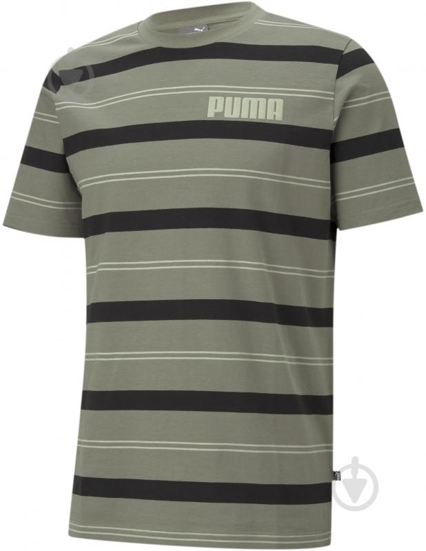 Футболка Puma MODERN BASICS Advanced Tee 58579373 р.M хаки - фото 1