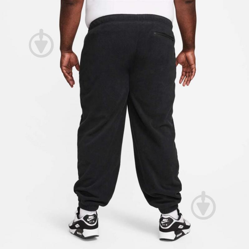 Брюки Nike M NK CLUB+ POLAR FLC CF PANT FB8384-010 р. XL черный - фото 9