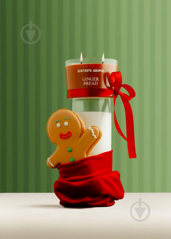 Свеча ароматическая Sister's Aroma GINGERBREAD - фото 2 Свеча ароматическая Sister's Aroma GINGERBREAD - фото 2