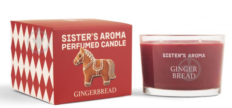 Свеча ароматическая Sister's Aroma GINGERBREAD - фото 1 Свеча ароматическая Sister's Aroma GINGERBREAD - фото 1