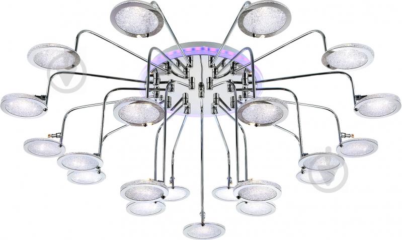 Люстра стельова Strotskis Spider пульт ДК LED-підсвітка 21x3 Вт G4 хром 80109/21 - фото 1