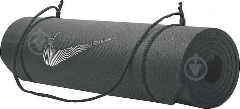 Коврик для фитнеса Nike TRAINING MAT 2.0 1830x610x8 мм черный - фото 5