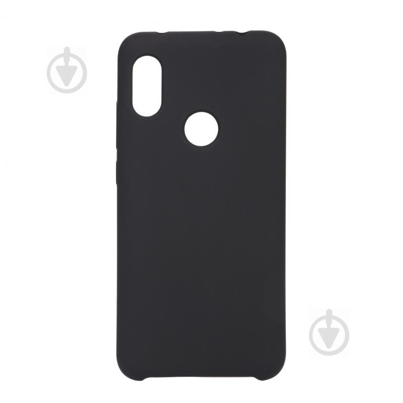 Чохол Armorstandart Silicone Case 3D Series Black (ARM54199) для Xiaomi Redmi Note 6 Pro - фото 1