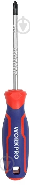 Отвертка WORKPRO PZ0X75мм CR-V PRO WP221035 - фото 2