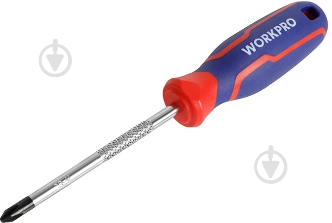 Отвертка WORKPRO PZ0X75мм CR-V PRO WP221035 - фото 1
