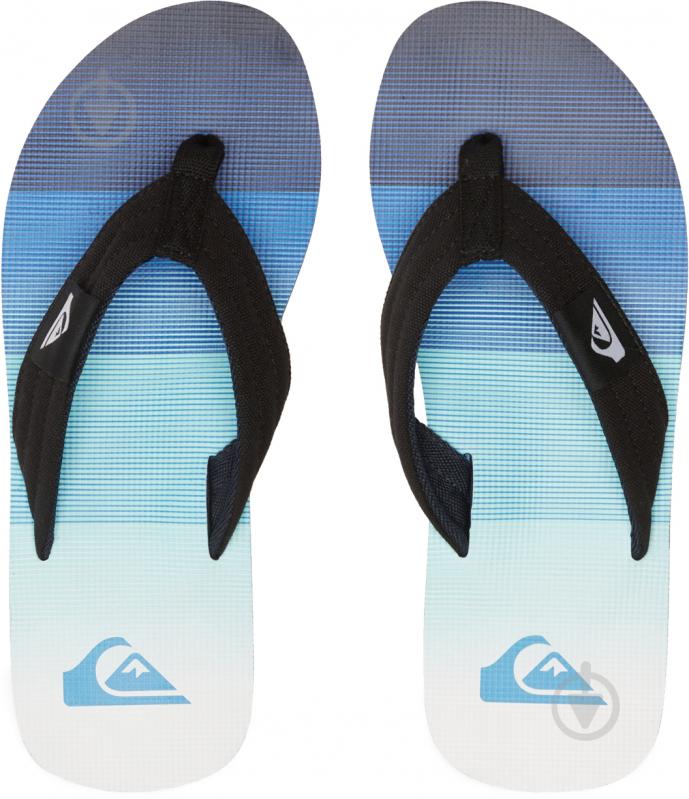 Вьетнамки Quiksilver MOLOKAI LAYBACK II AQYL101339-BYJ6 р.42 голубой - фото 4